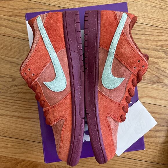 Nike Sb Dunk Low Pro Mystic Red Emerald, Rise Size 9.5 M main image 4